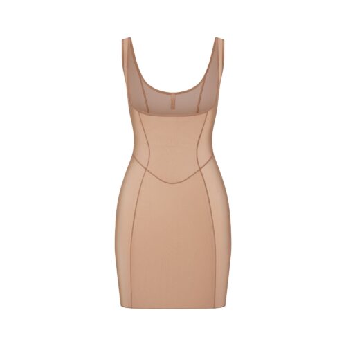 OPEN BUST SLIP DRESS