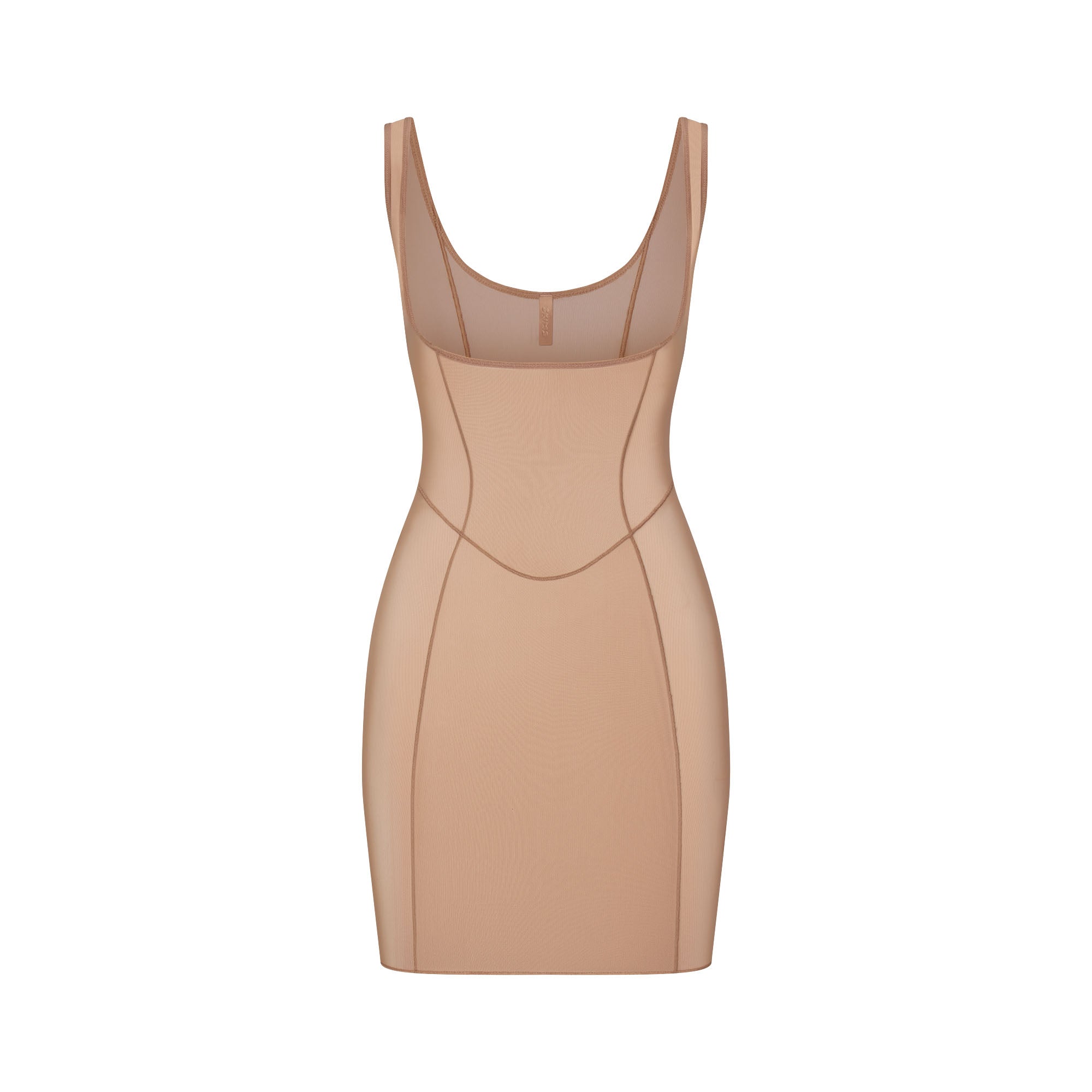 OPEN BUST SLIP DRESS