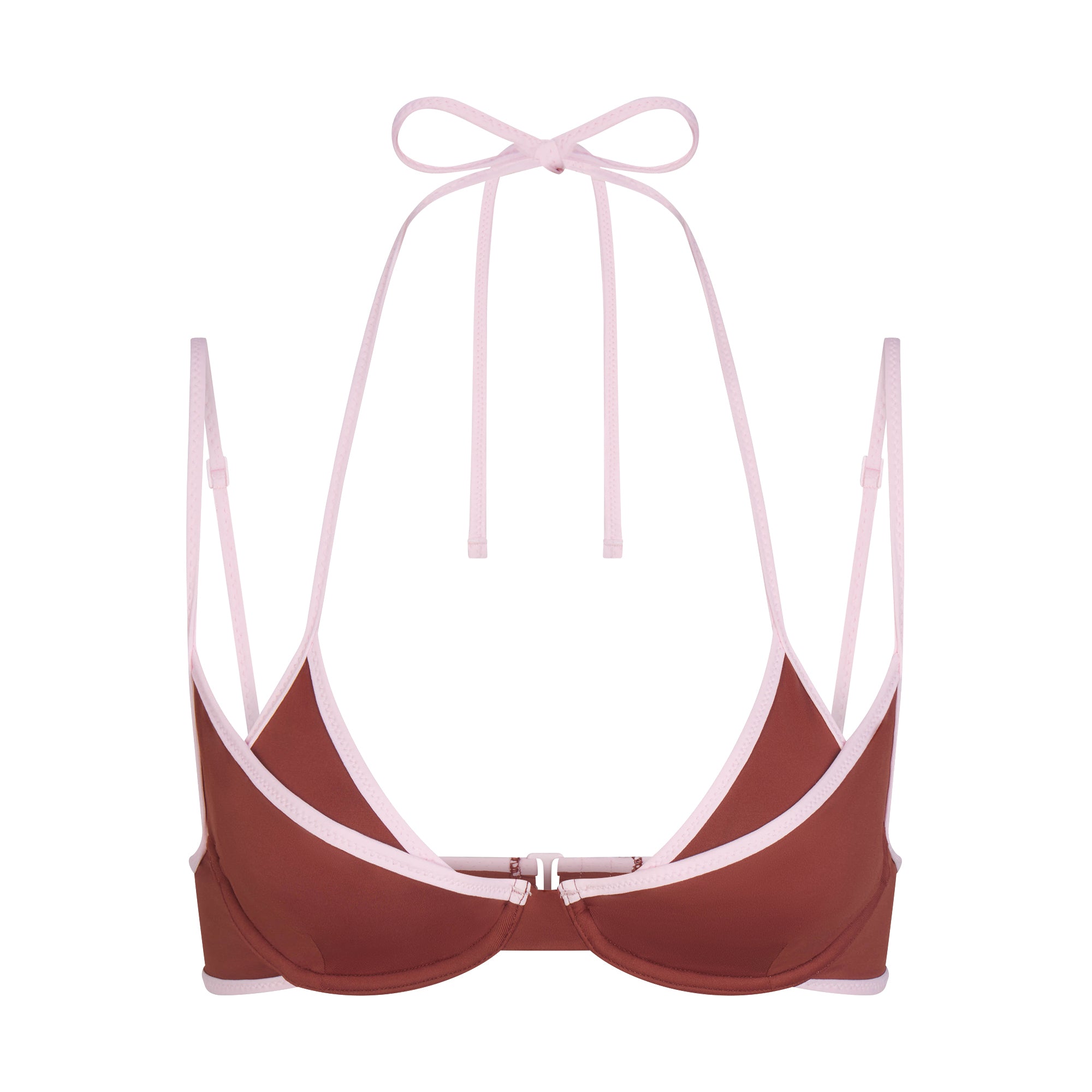 LAYERED PLUNGE BIKINI TOP