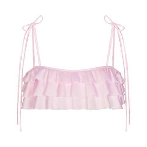 RUFFLE BIKINI TOP