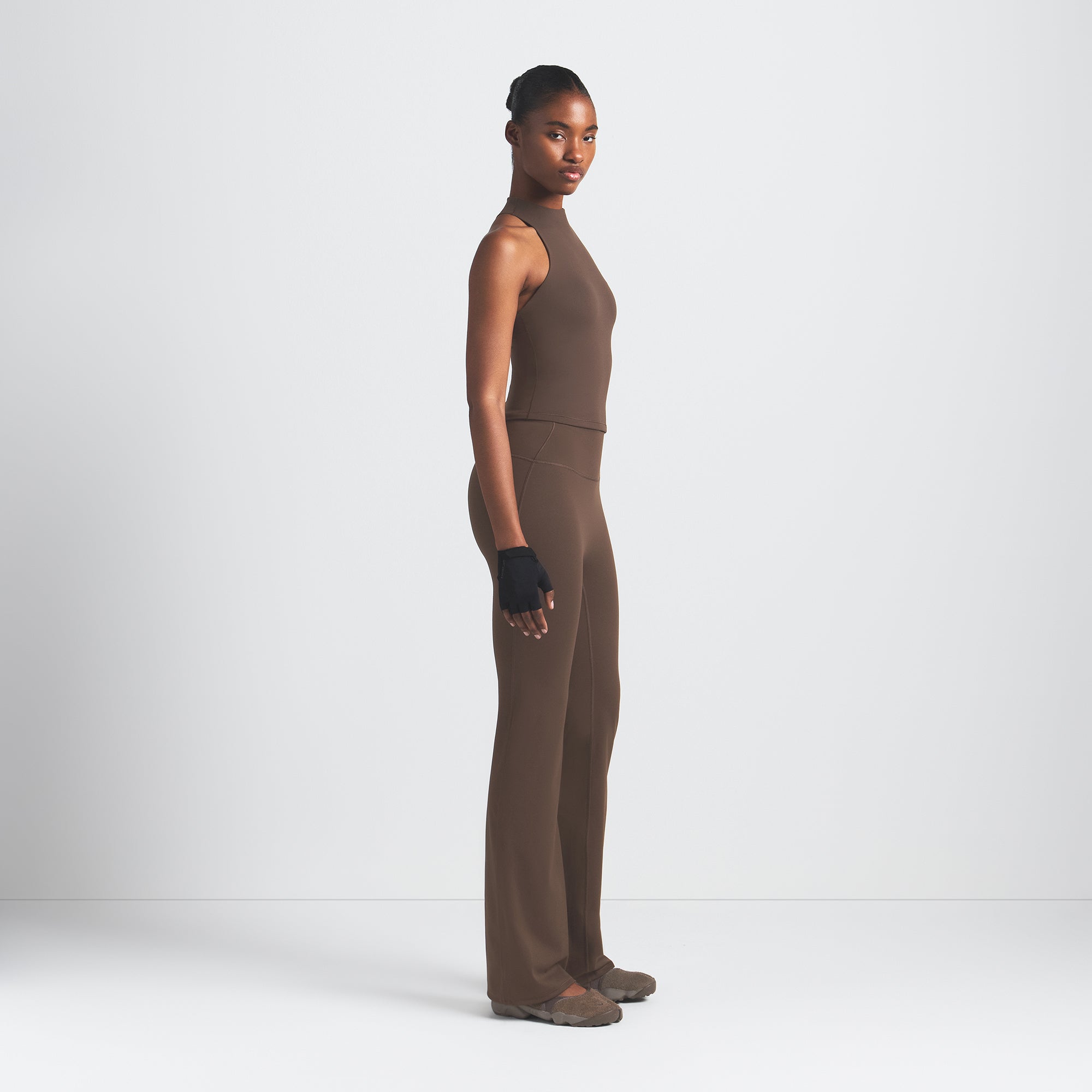 MOCK NECK RACER TANK