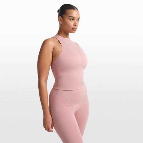 MOCK NECK RACER TANK