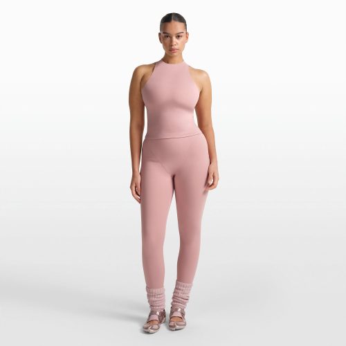 MOCK NECK RACER TANK