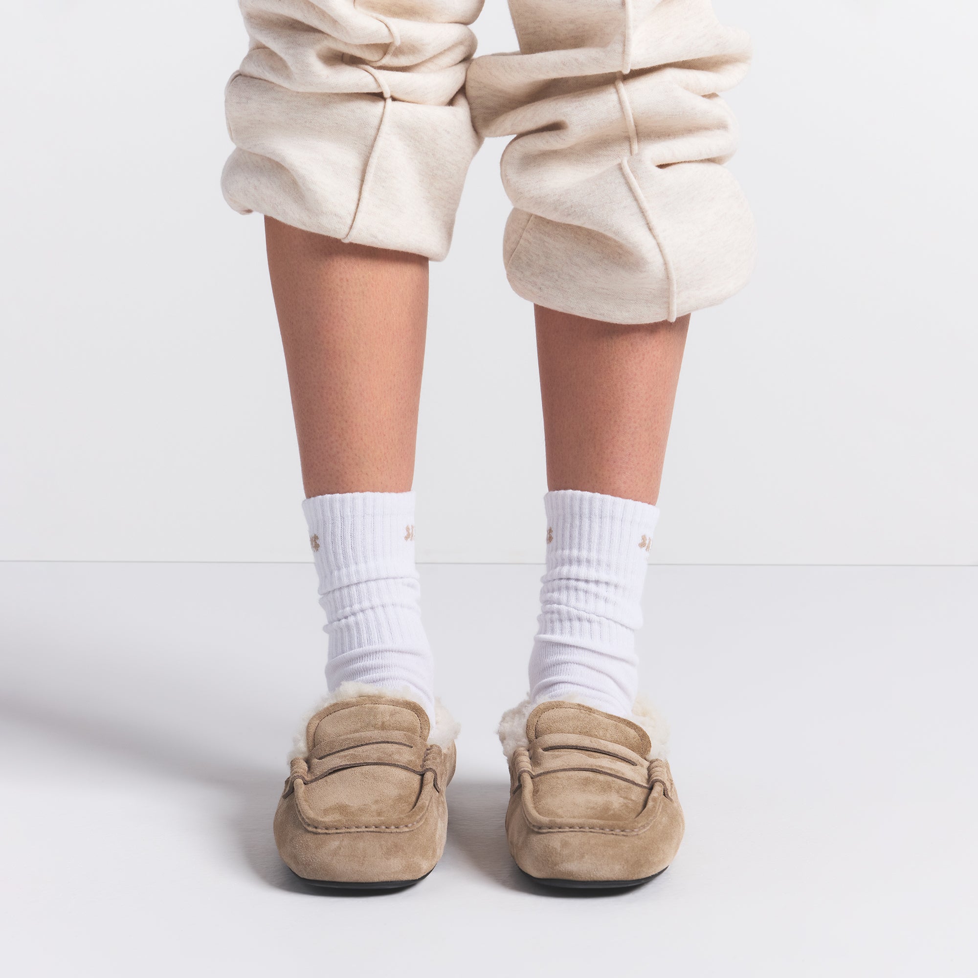RIBBED CREW LOGO SOCK 3-PACK