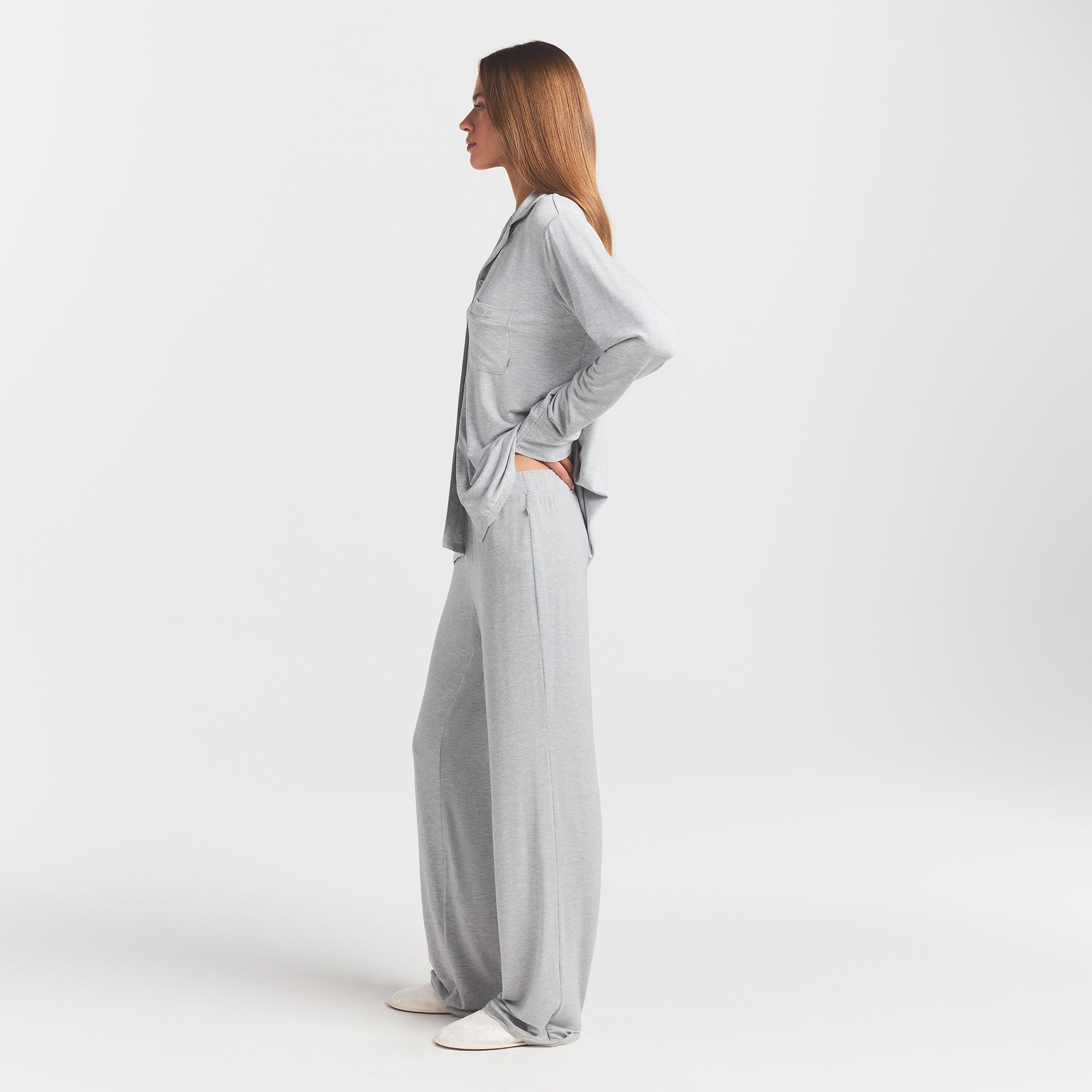 LONG SLEEVE BUTTON UP SET