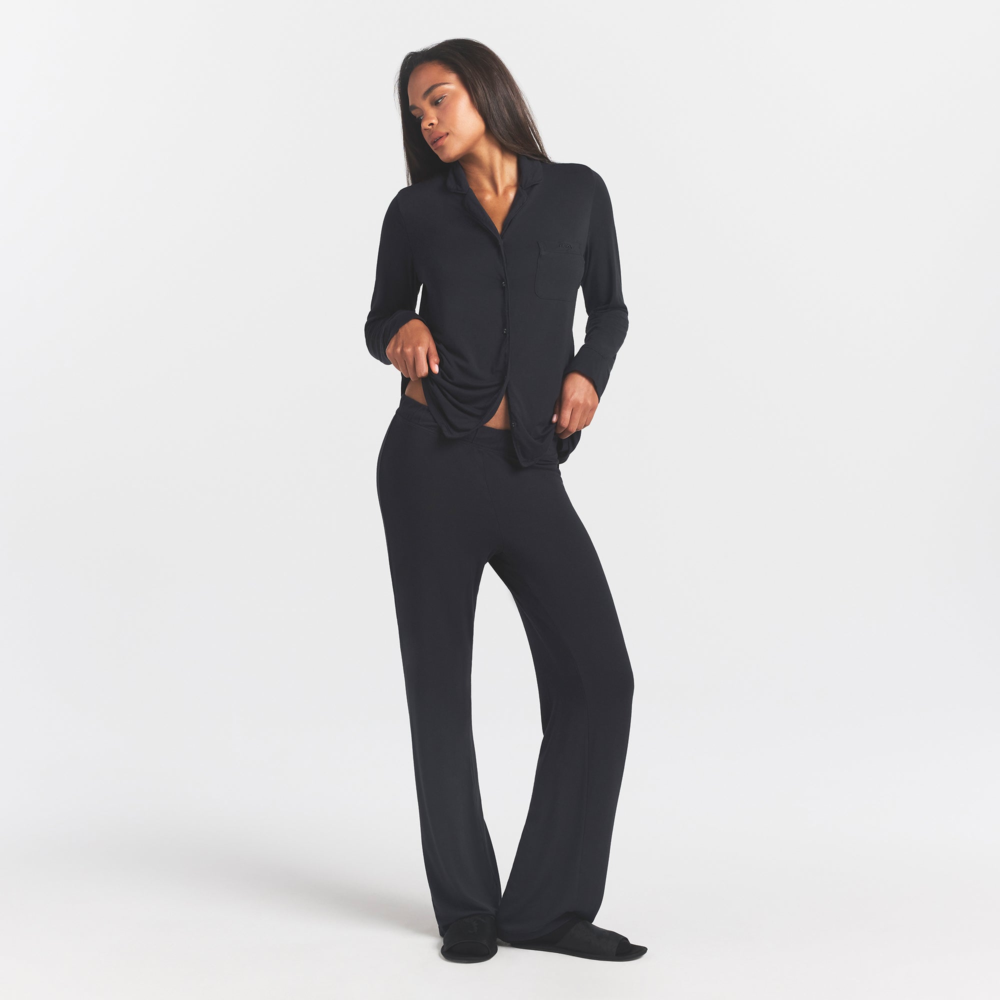 LONG SLEEVE BUTTON UP SET