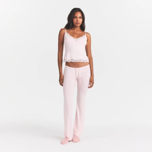 LACE CAMI AND PANT SET