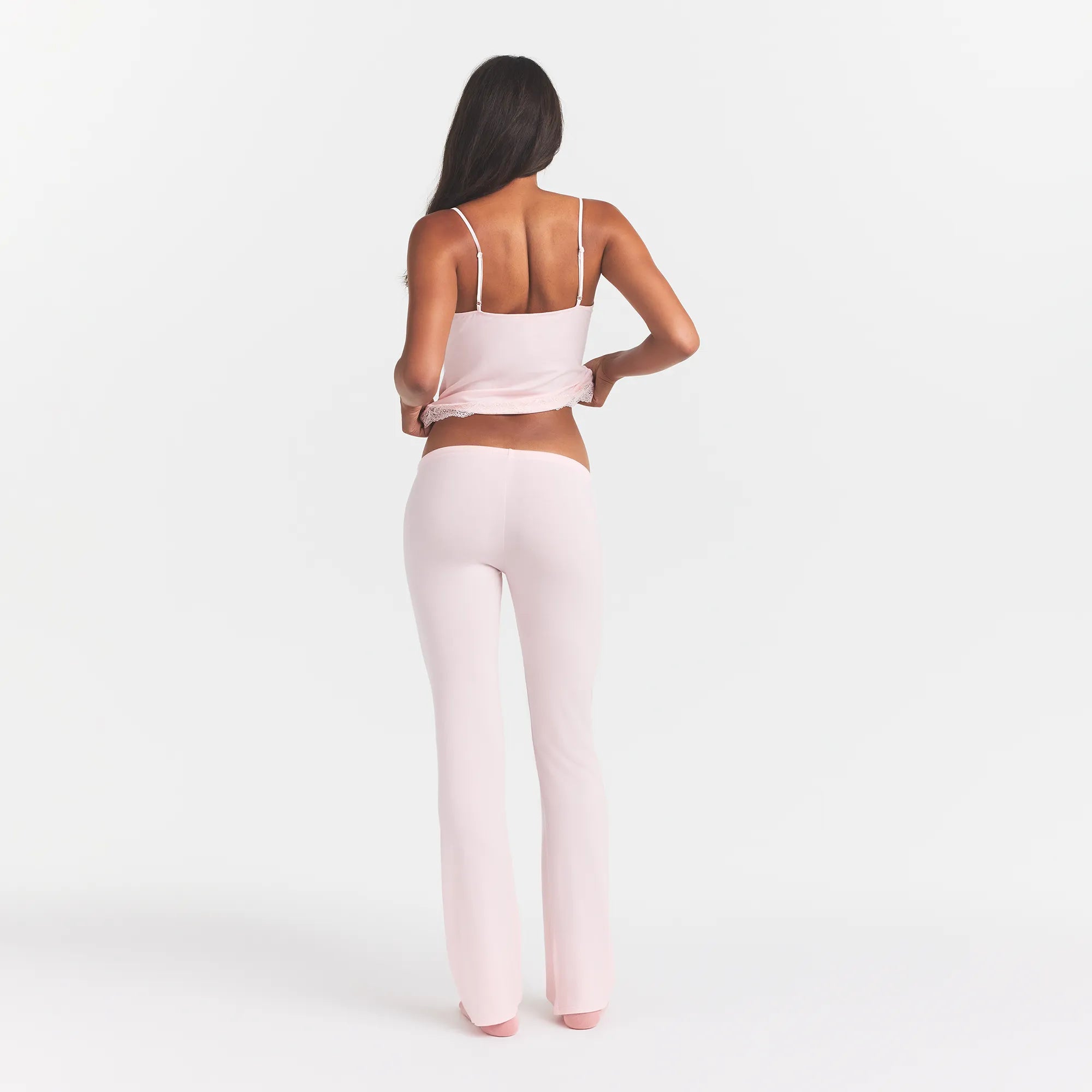 LACE CAMI AND PANT SET