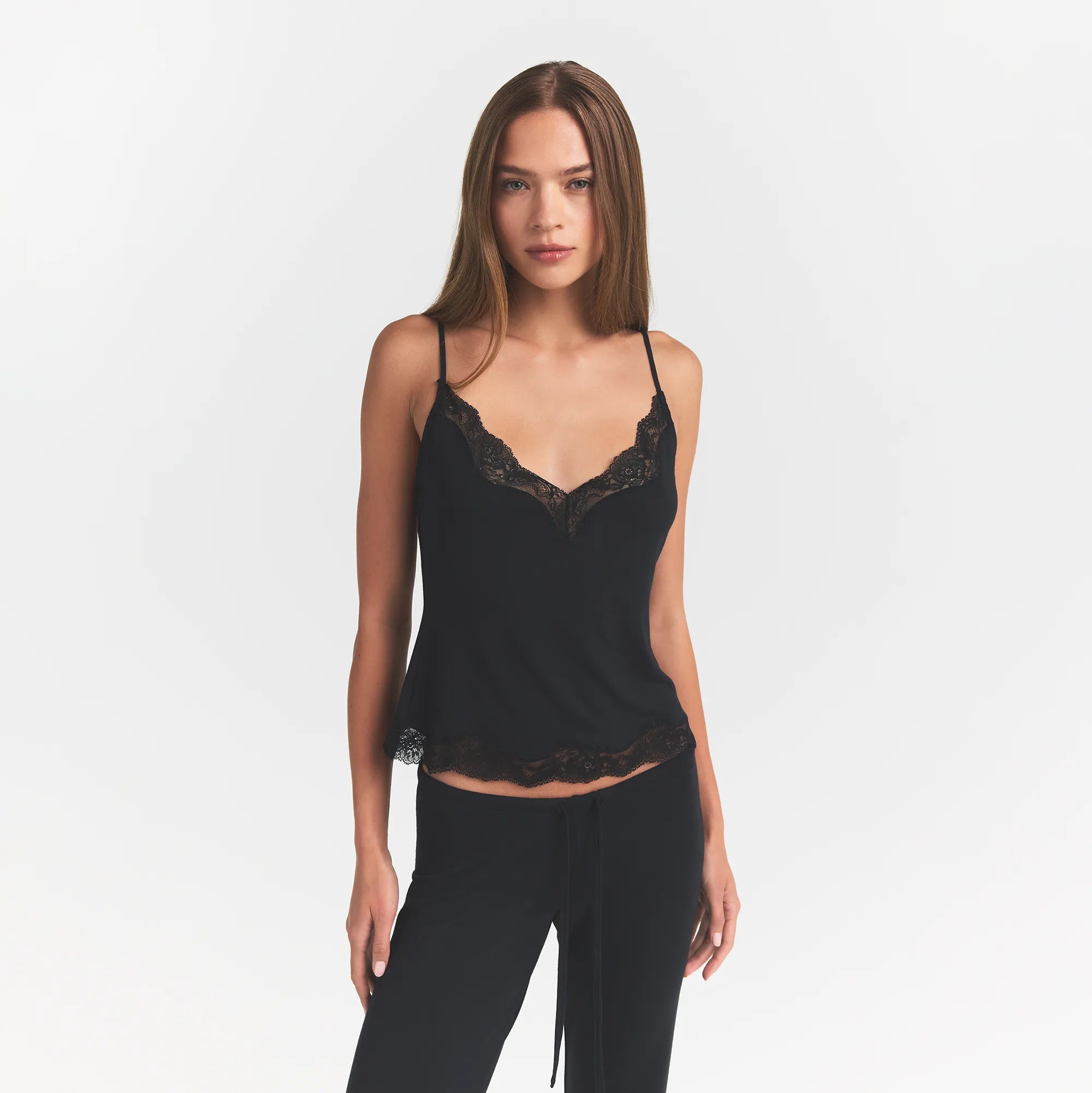 LACE CAMI AND PANT SET