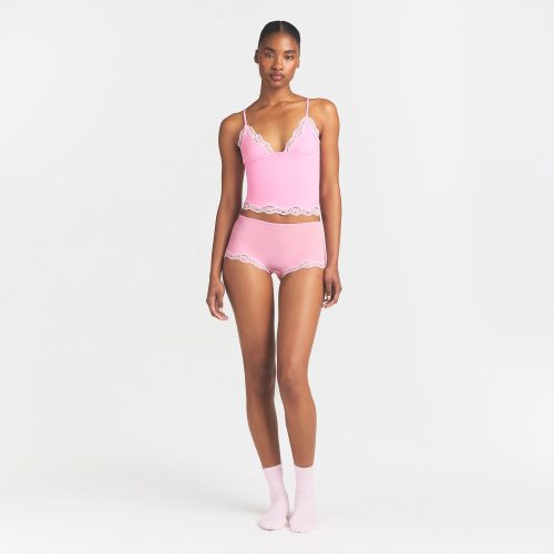 TRIANGLE CAMI AND BOY SHORT SET