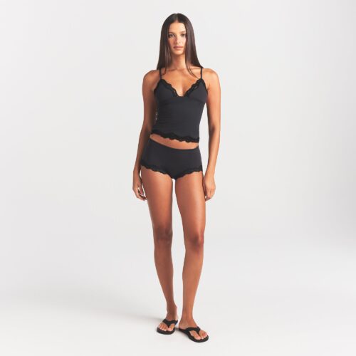 TRIANGLE CAMI AND BOY SHORT SET