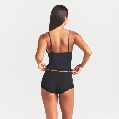 TRIANGLE CAMI AND BOY SHORT SET
