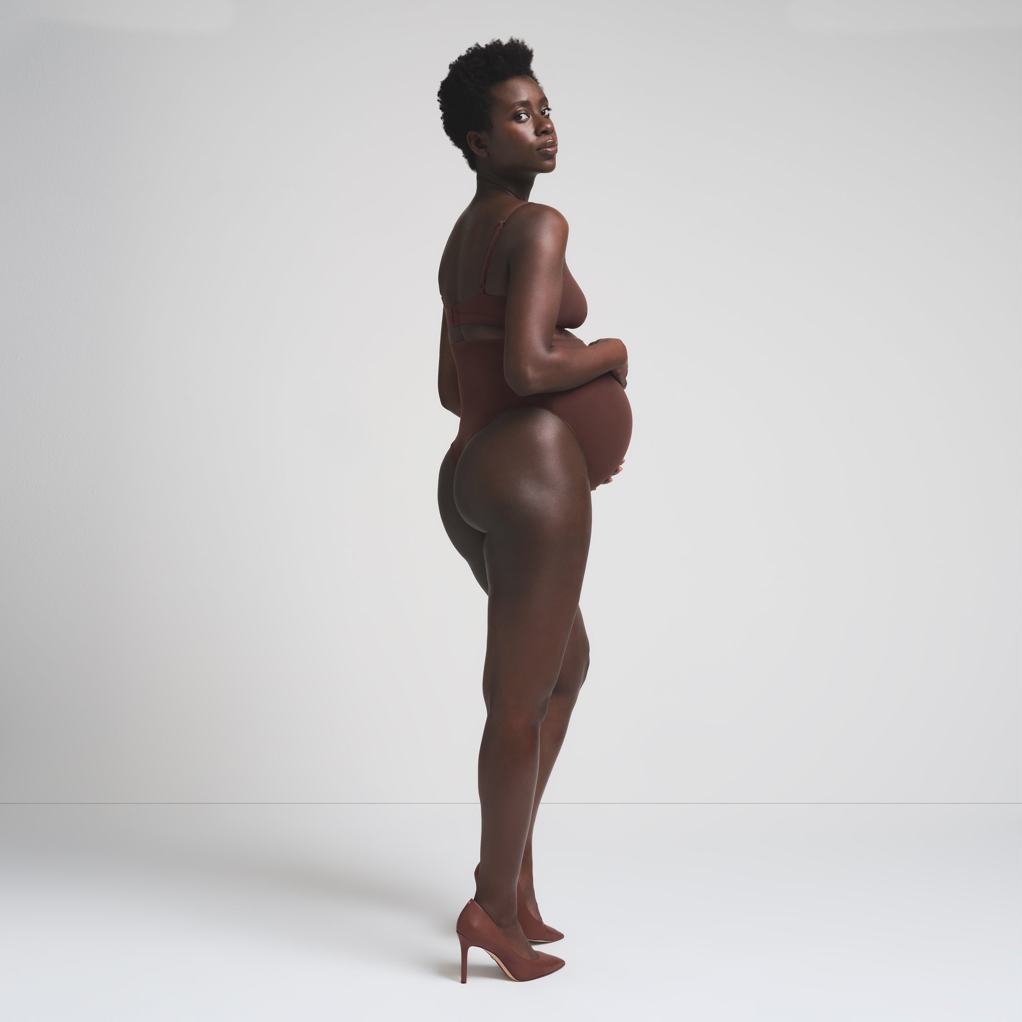 MATERNITY HIGH-WAISTED THONG