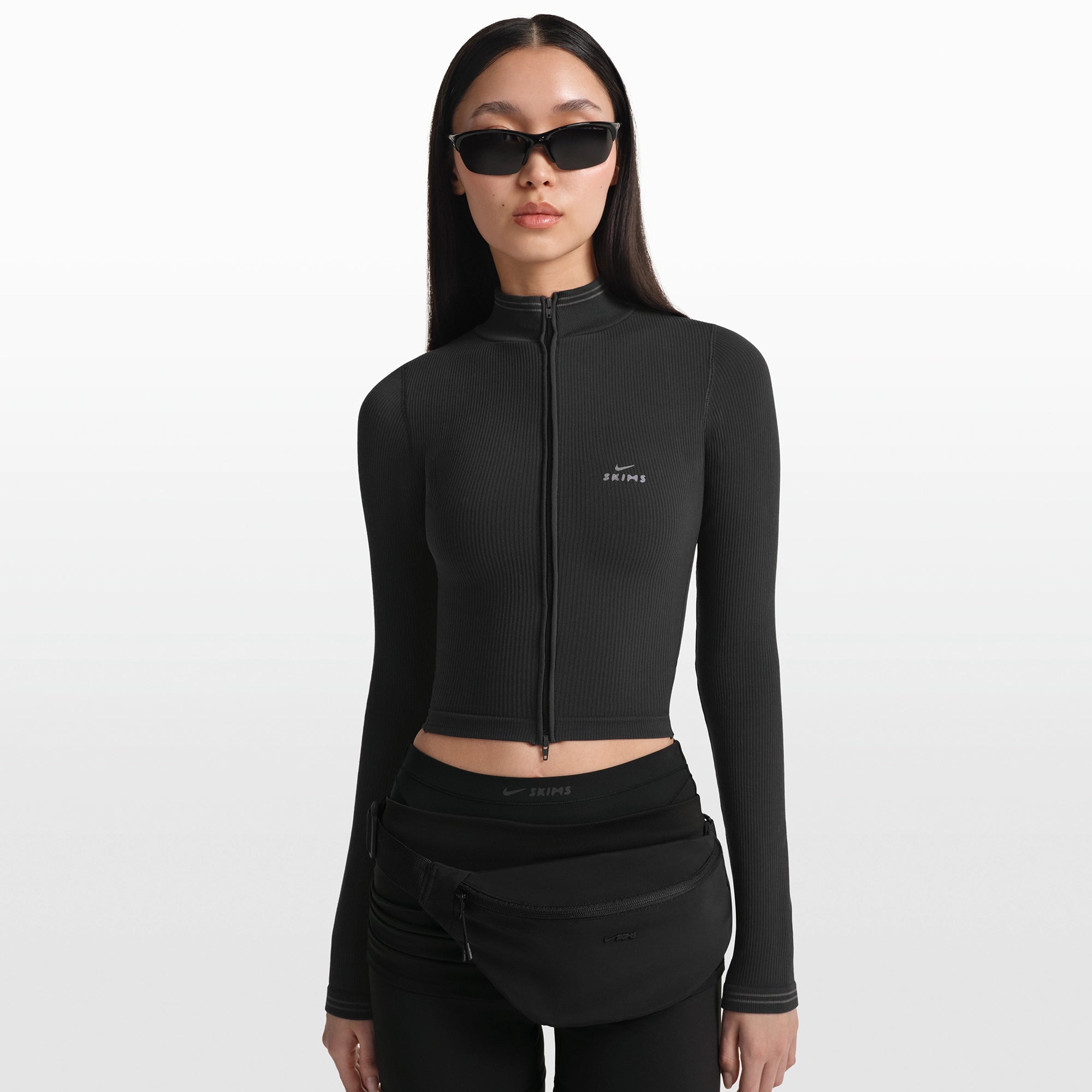 ZIP UP CROP JACKET