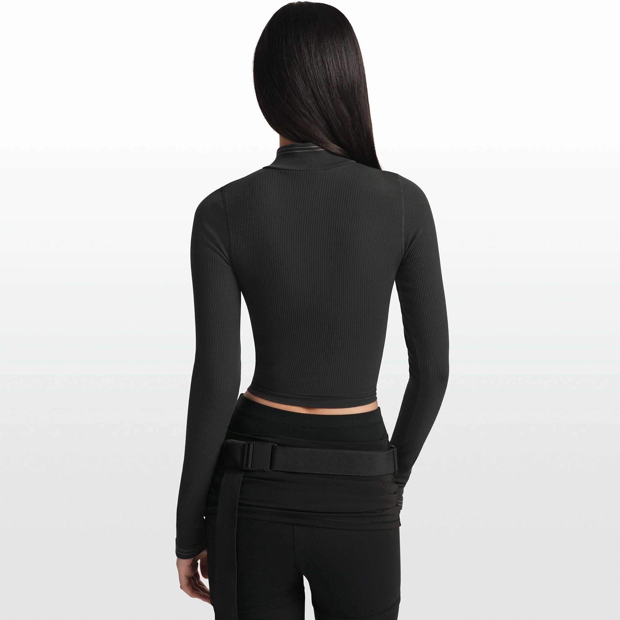 ZIP UP CROP JACKET