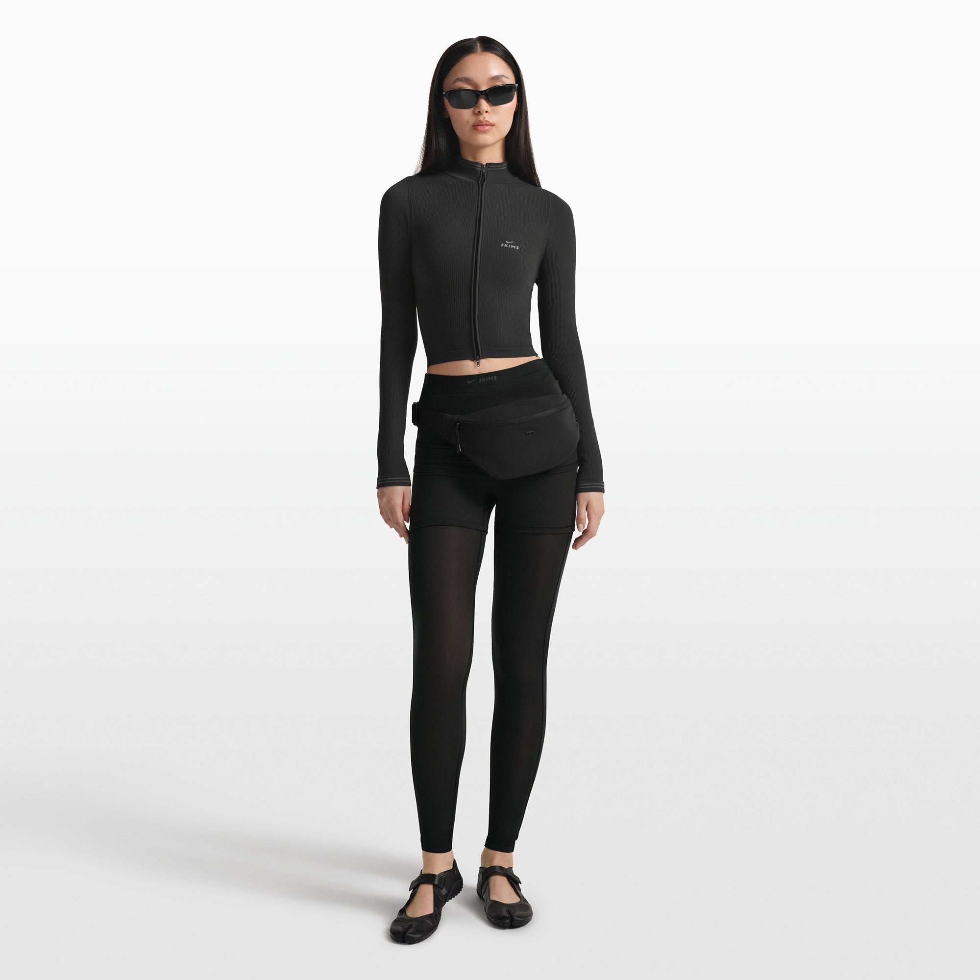 ZIP UP CROP JACKET