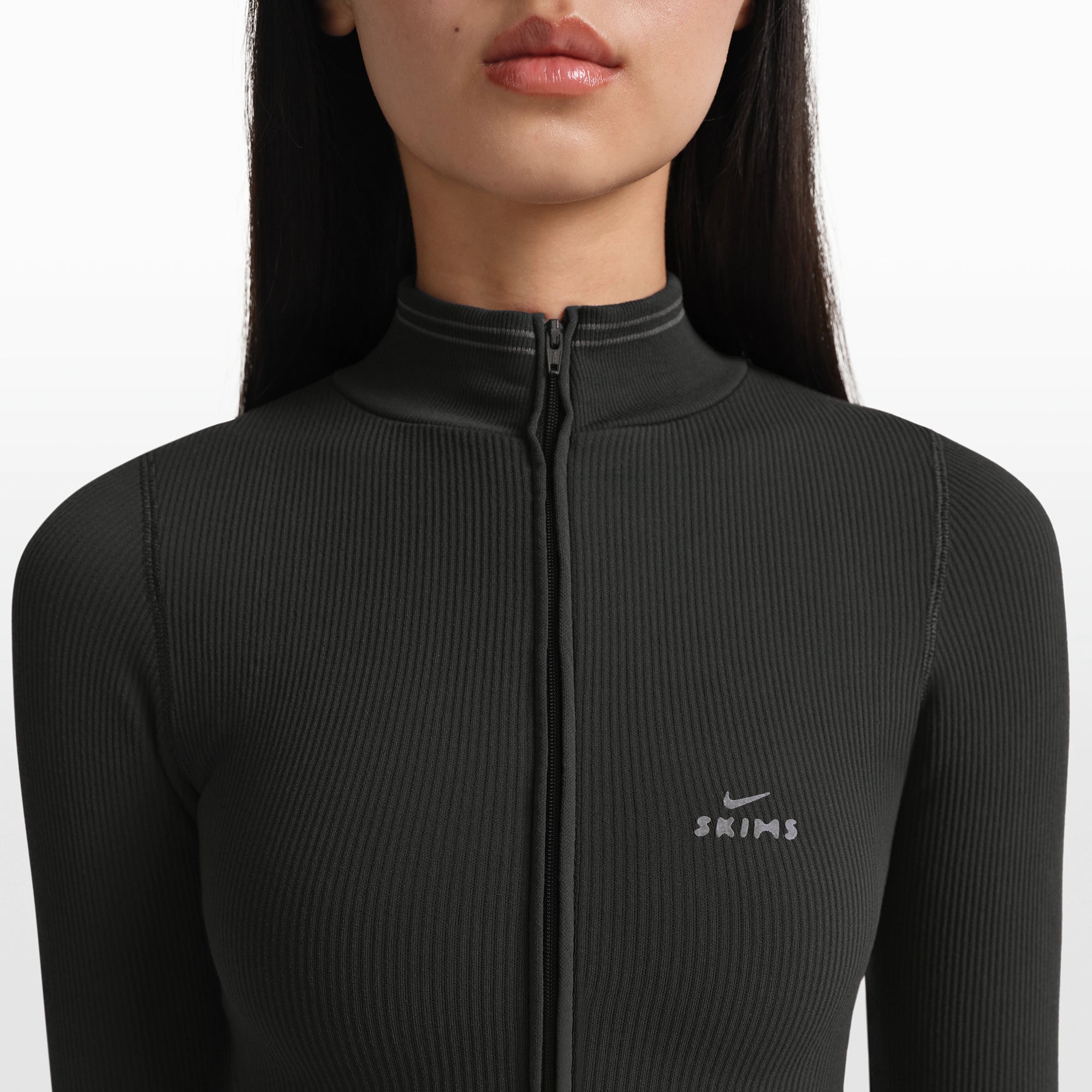 ZIP UP CROP JACKET