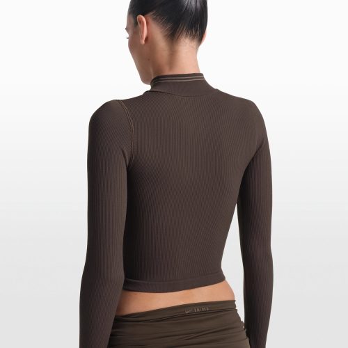 ZIP UP CROP JACKET