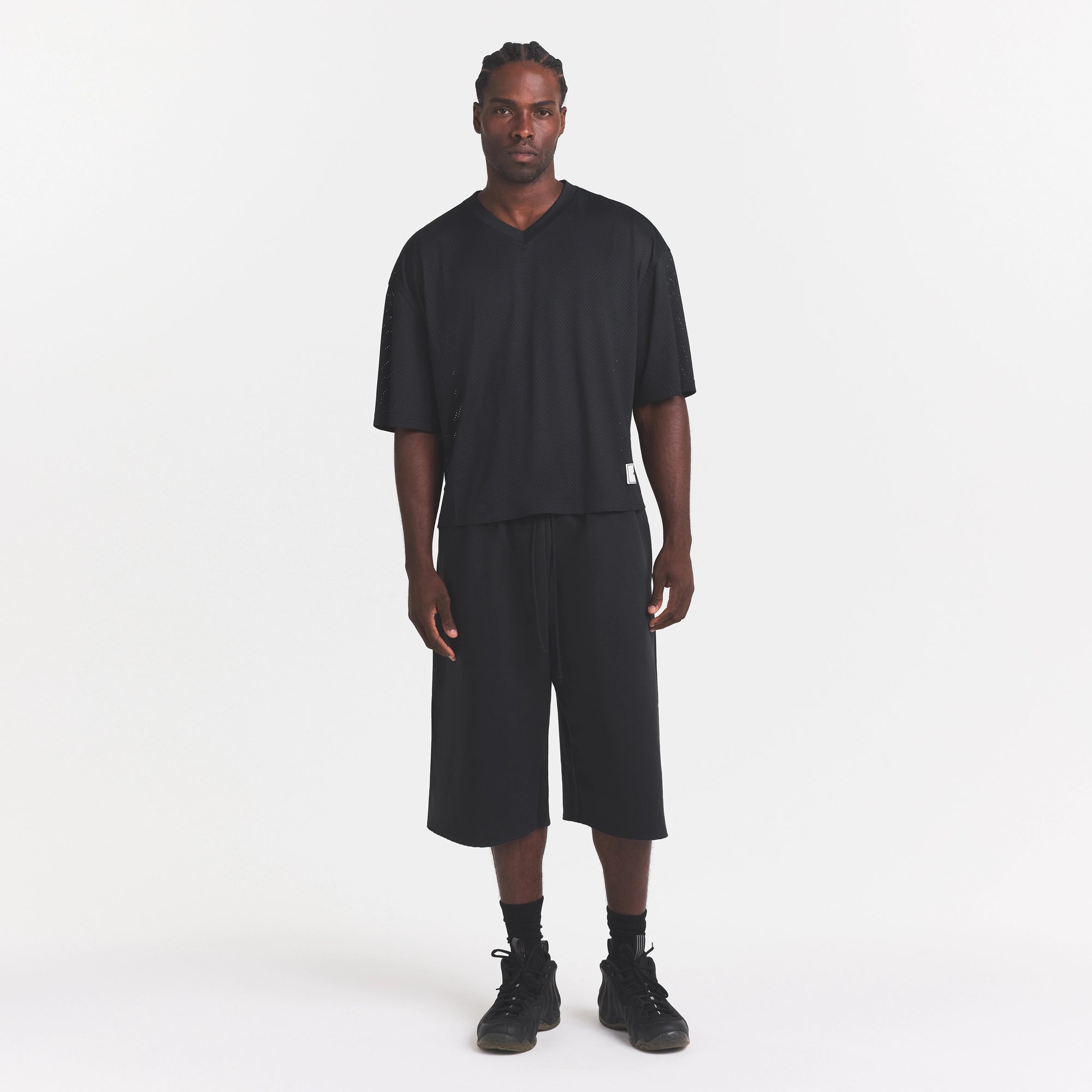MESH APPAREL MENS CROPPED JERSEY