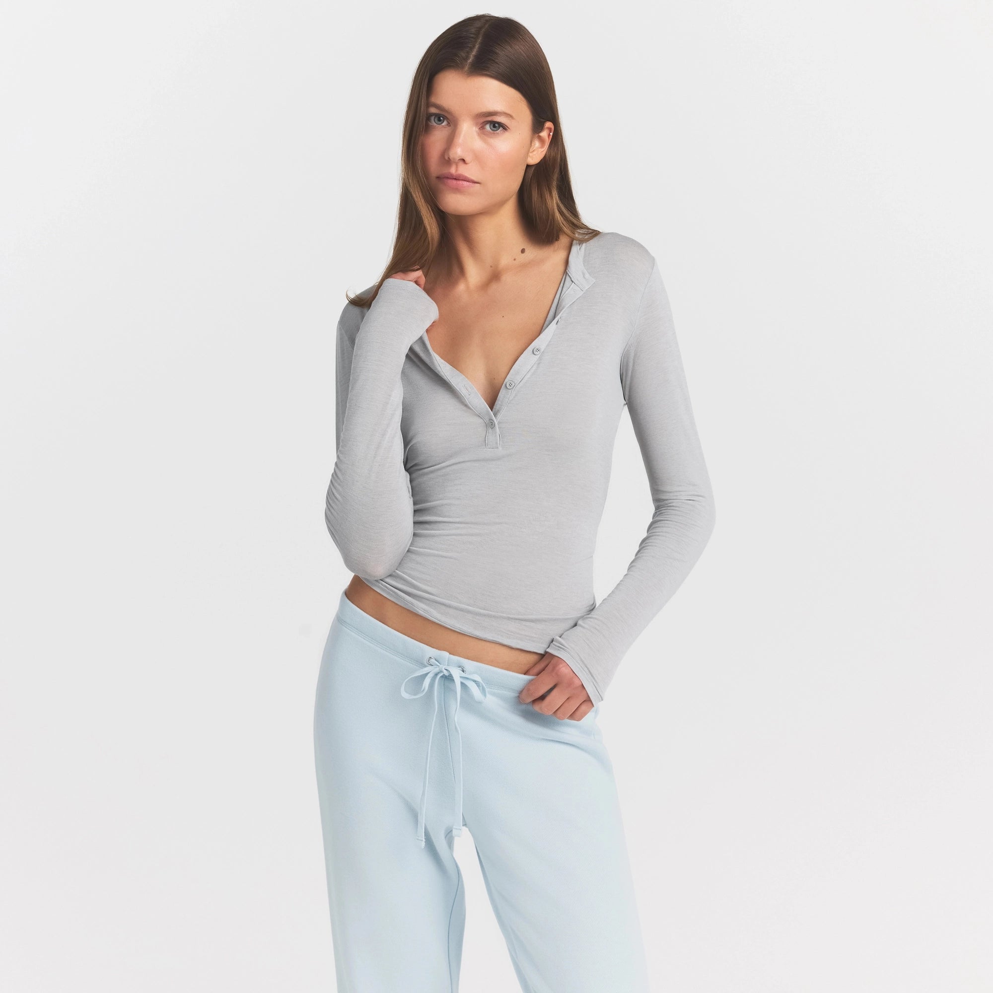 CREWNECK HENLEY