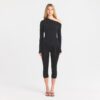 CUPRO JERSEY ASYMMETRICAL TOP