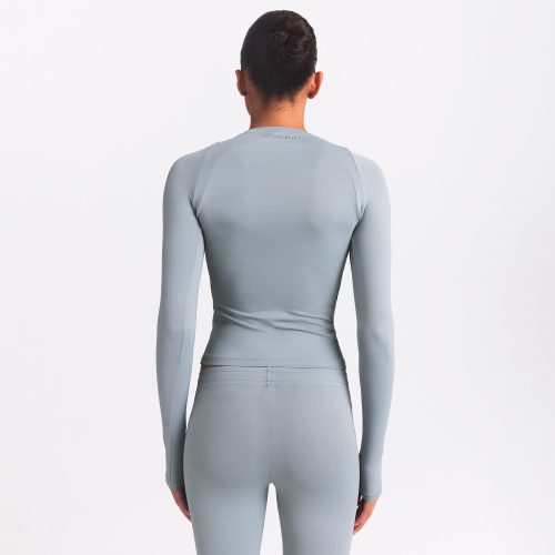 LONG SLEEVE CREW NECK TOP