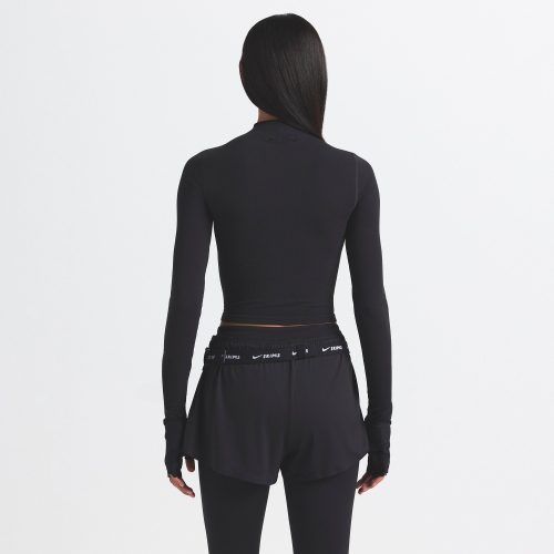 MOCK NECK CROP TOP