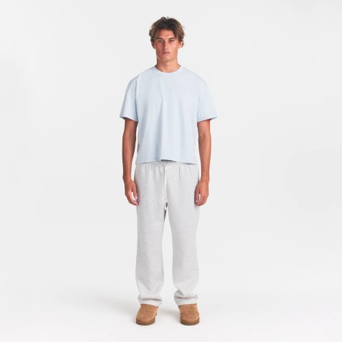 MENS RELAXED CROPPED CREWNECK