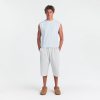 MENS CROPPED MUSCLE TANK