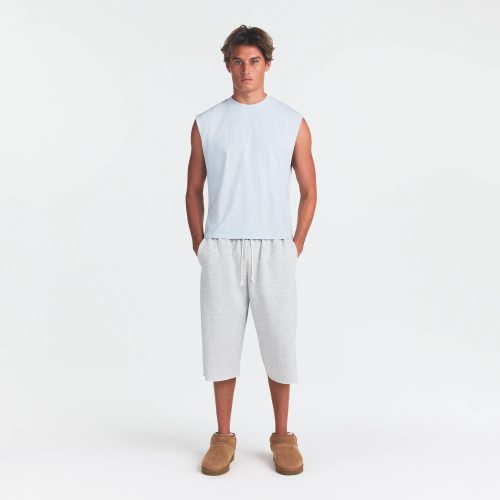 MENS CROPPED MUSCLE TANK