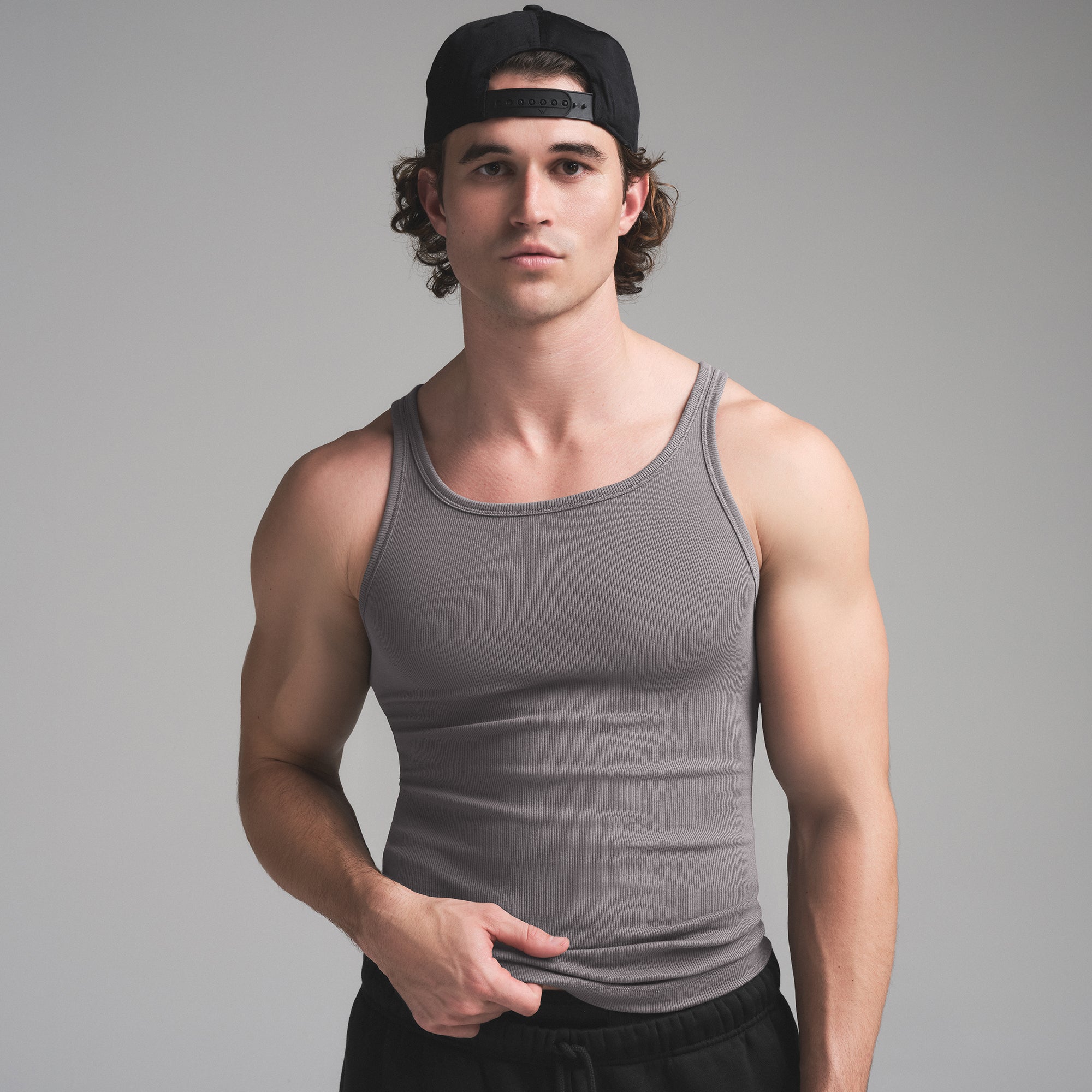 MENS RIB TANK 3-PACK