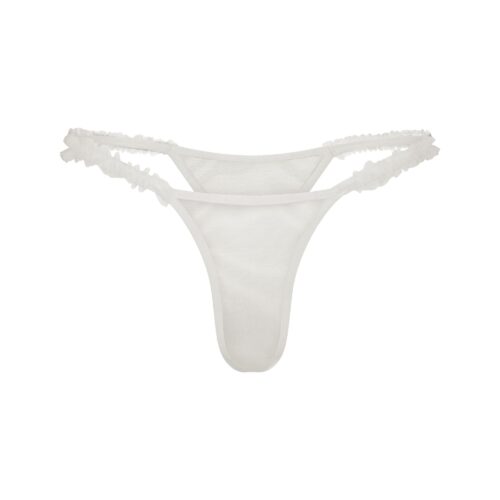 RUFFLE STRING THONG