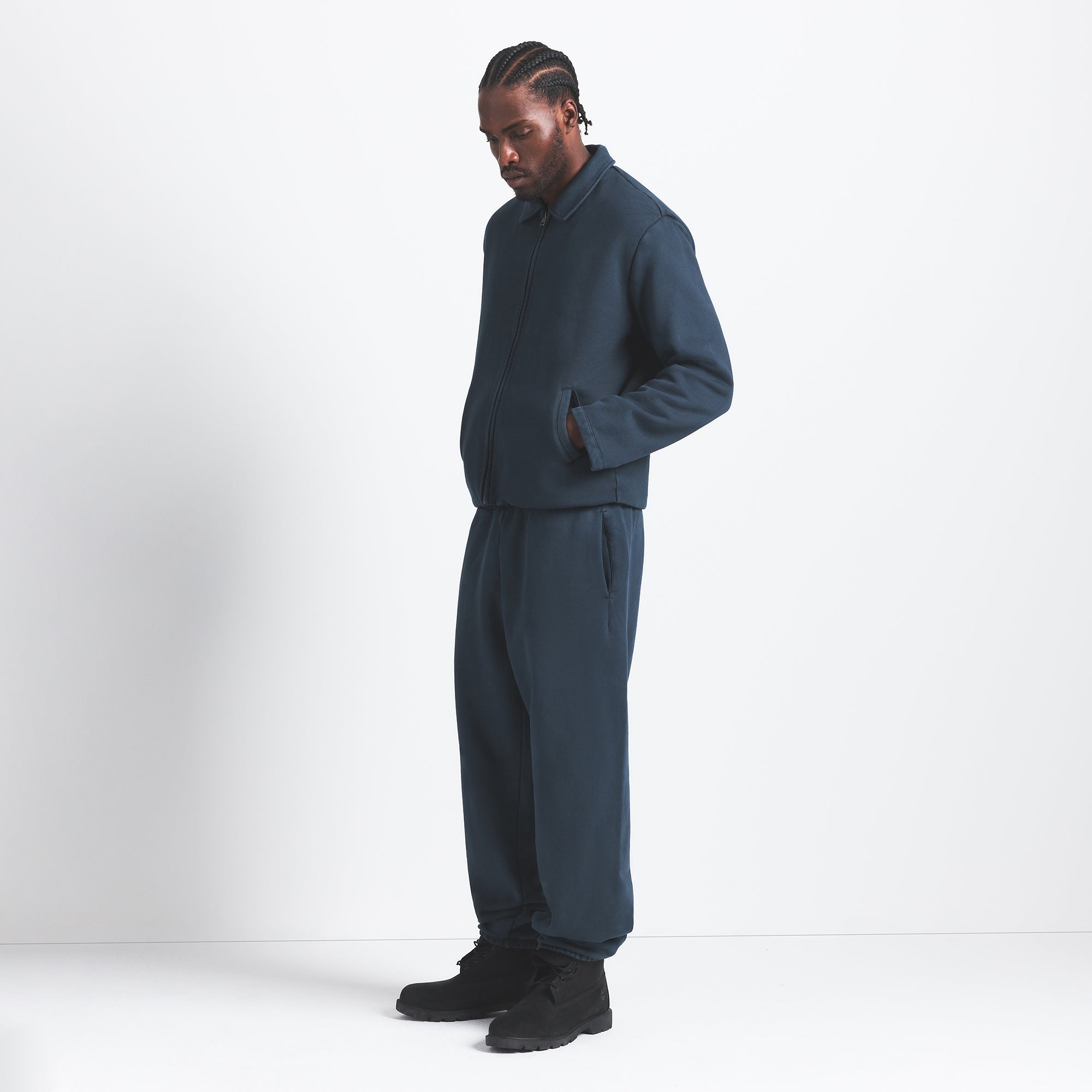 MENS SHERPA-LINED ZIP UP JACKET