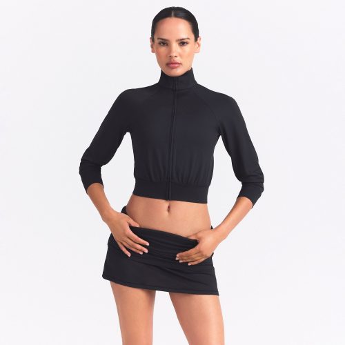CROPPED TRACK JACKET