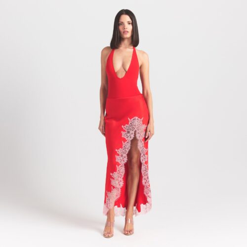 DEEP PLUNGE THONG BODYSUIT