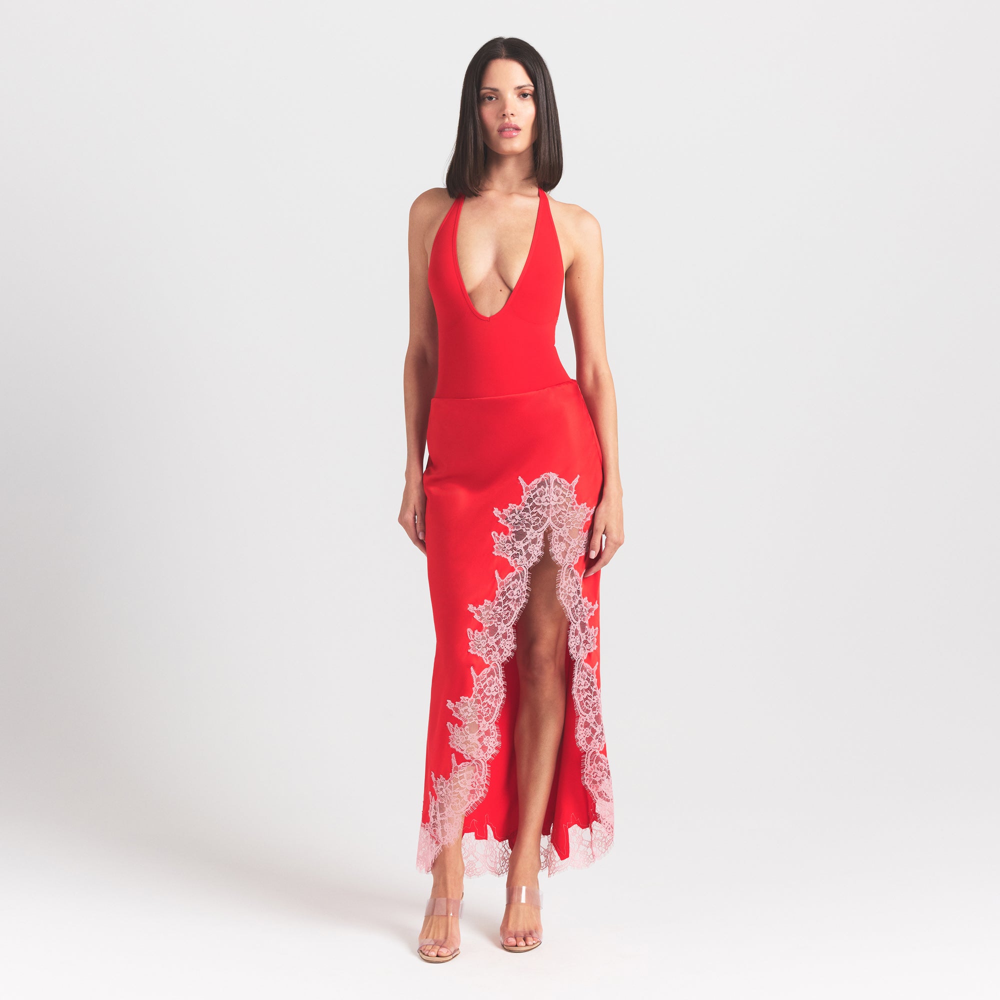 DEEP PLUNGE THONG BODYSUIT