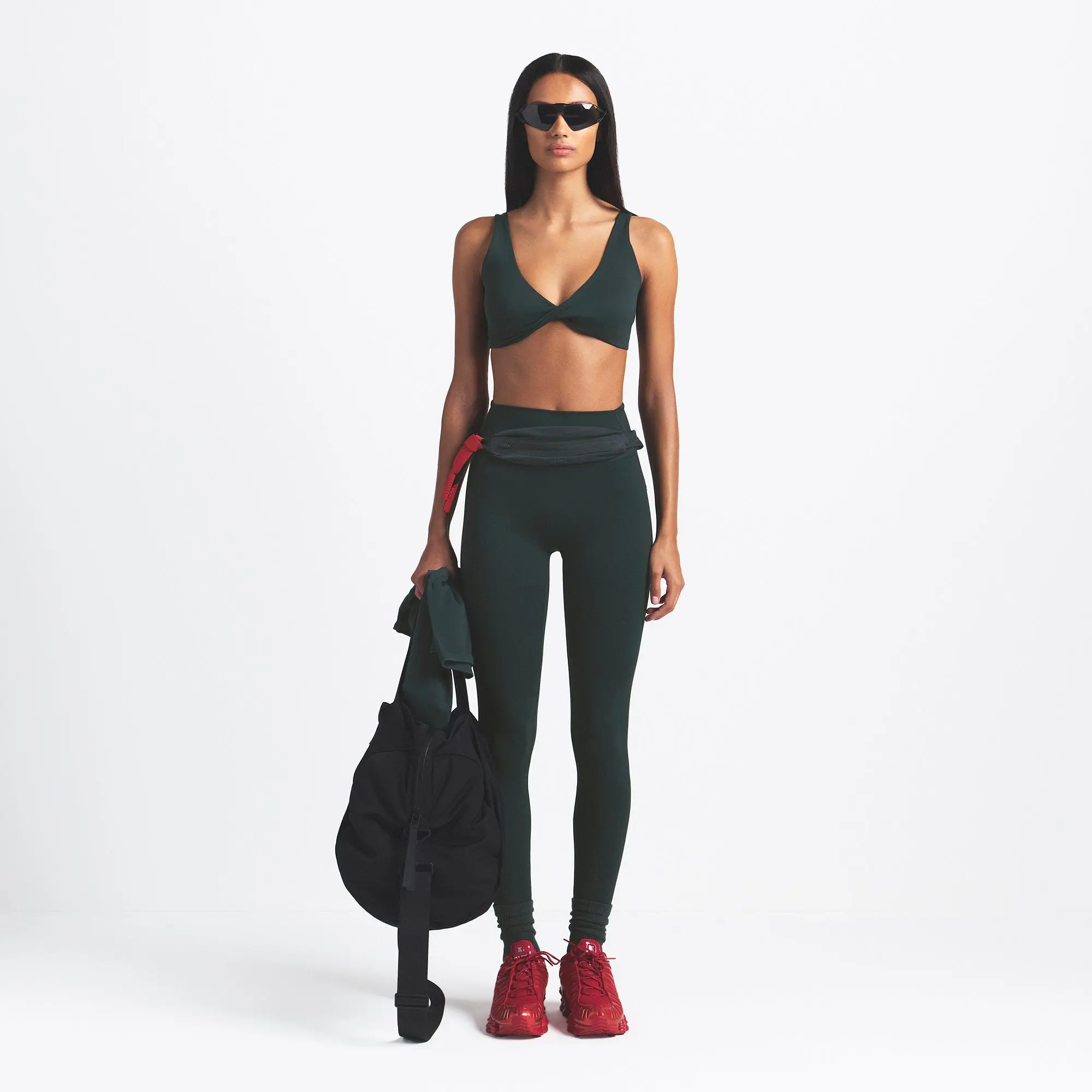 Twist-Front Bra