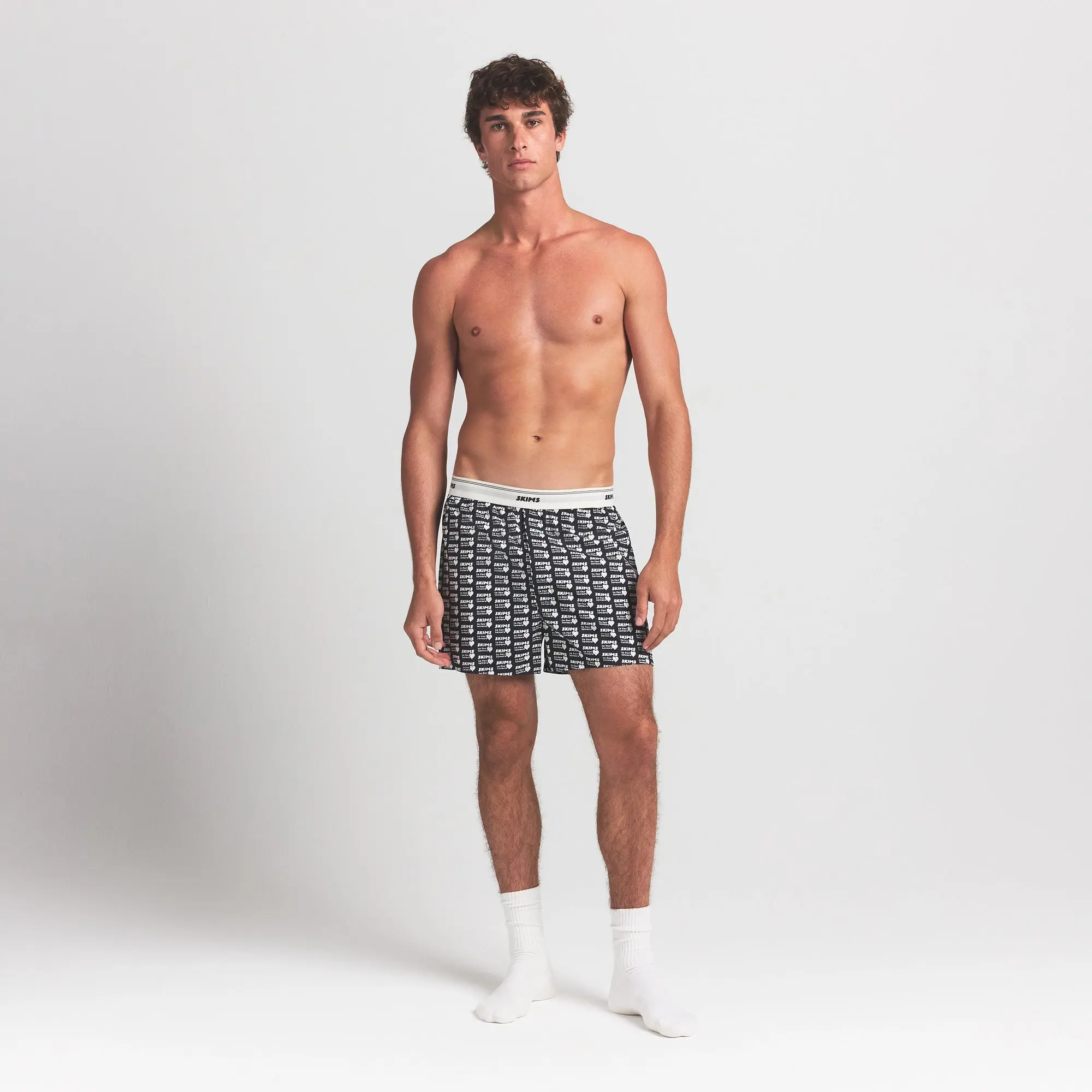 Mens Logo Band Boxer