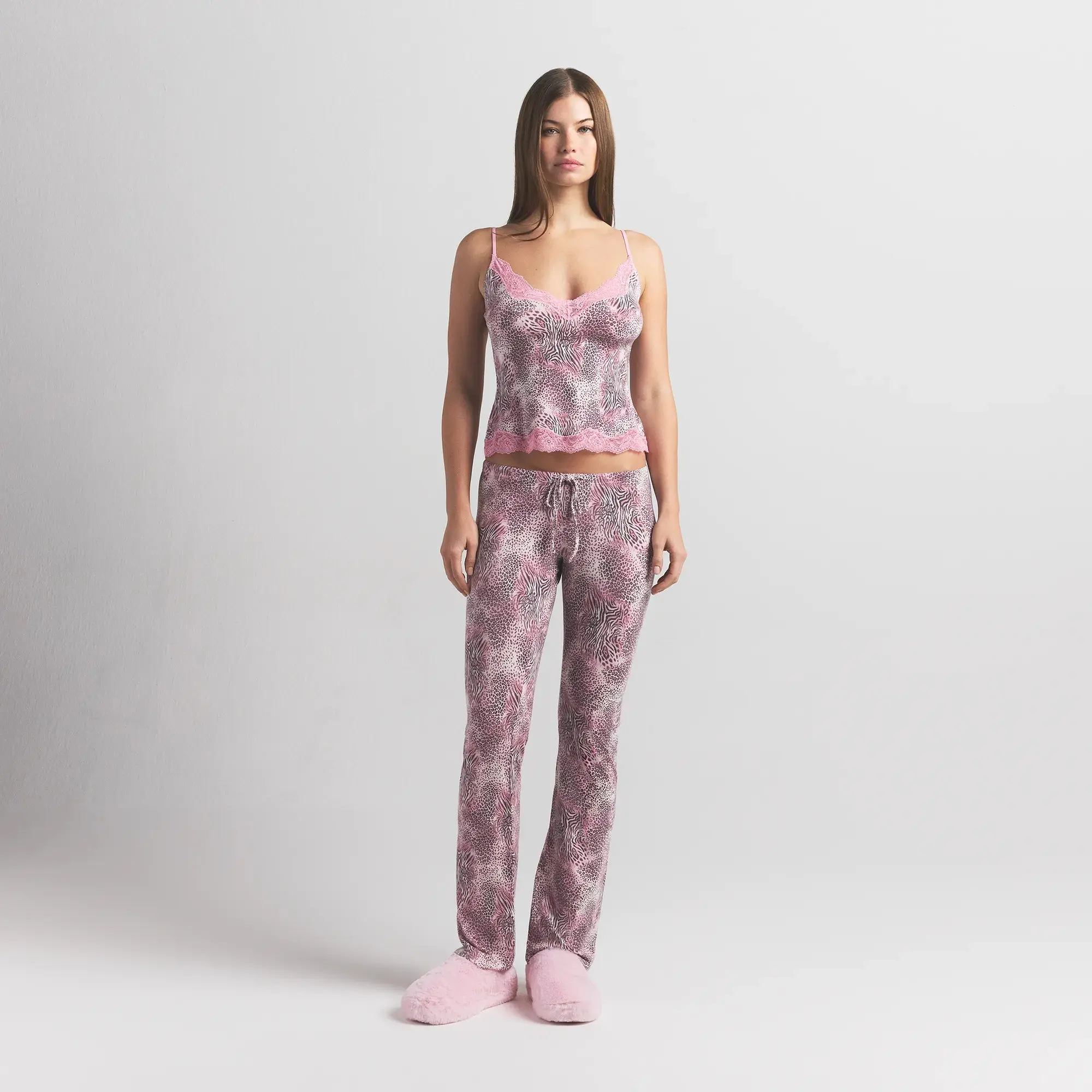 Lace Cami And Pant Set