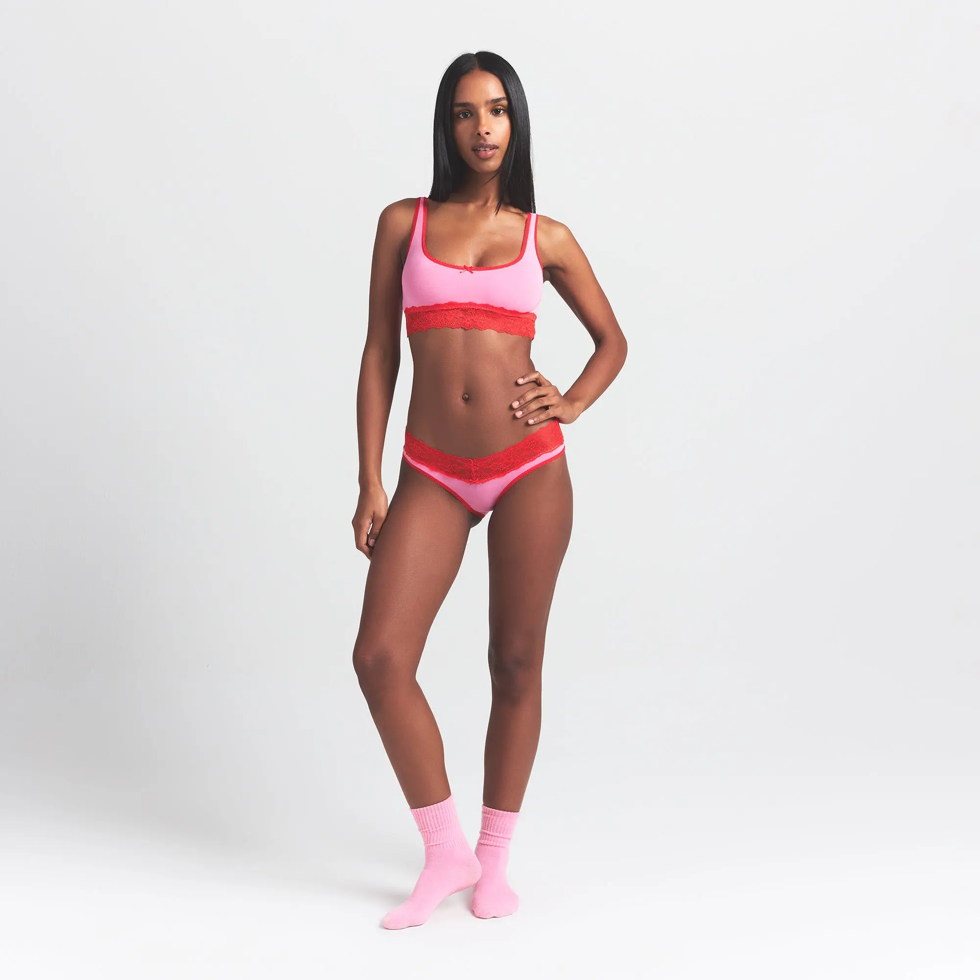 Wide Lace Brief