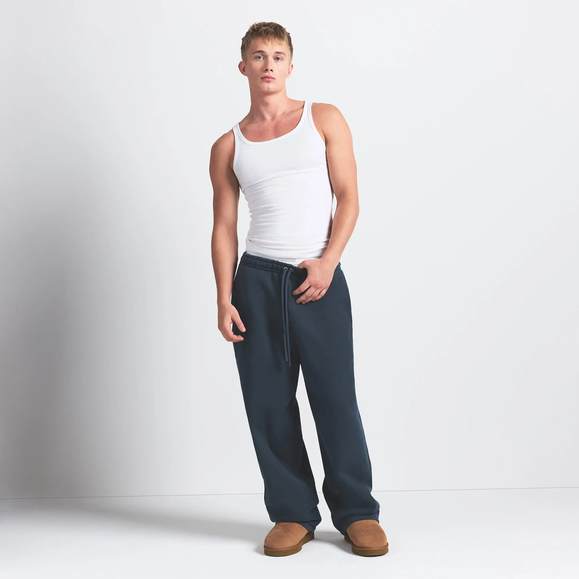 Mens Straight Leg Pant