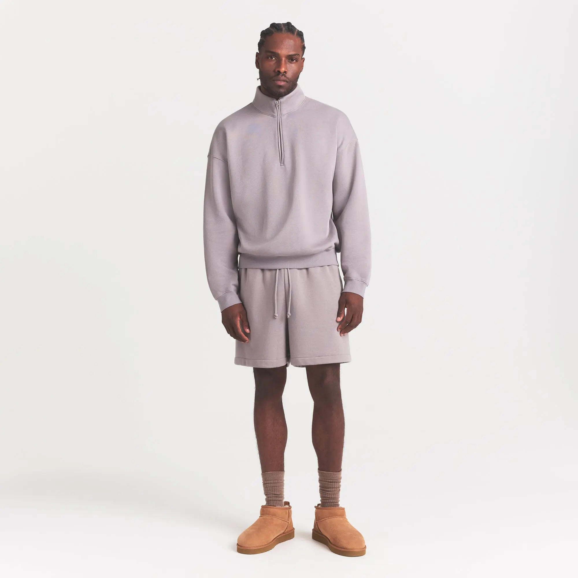 Mens Relaxed Quarter Zip