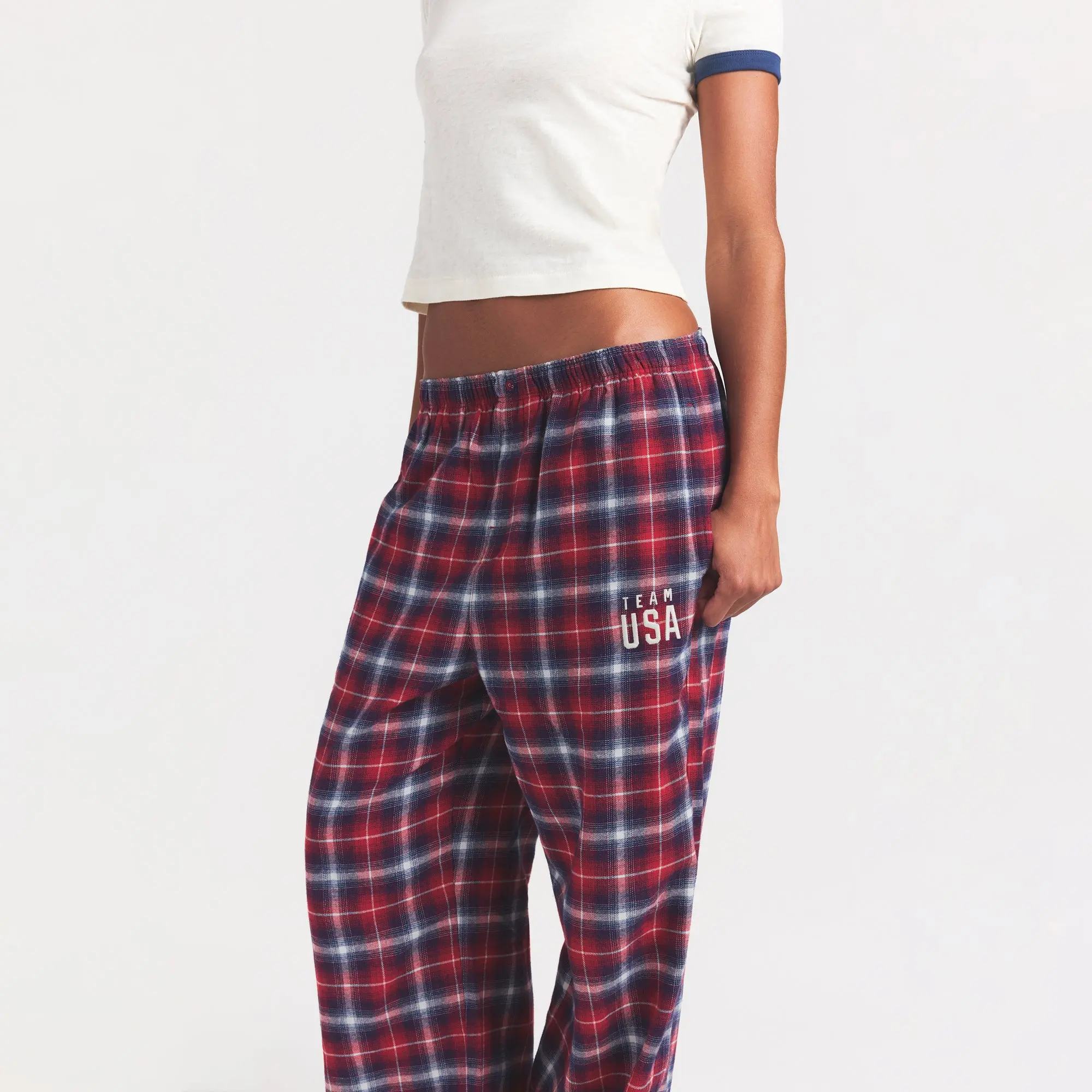 Flannel Sleep Olympic Pant